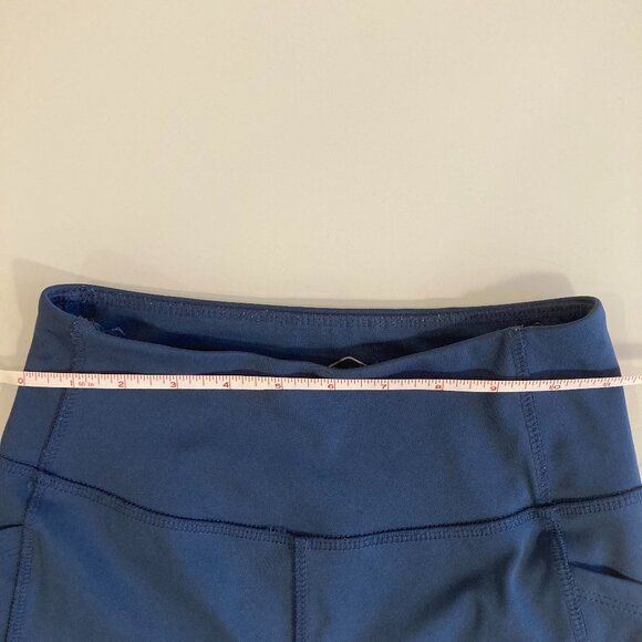 ASICS Women's Size XS Royal Blue Spandex Athletic Shorts - very new - Picture 3 of 9